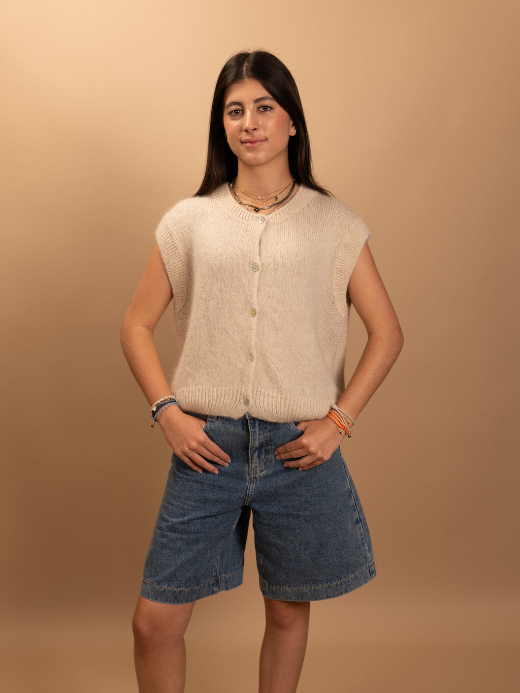 Gilet Gabriel beige