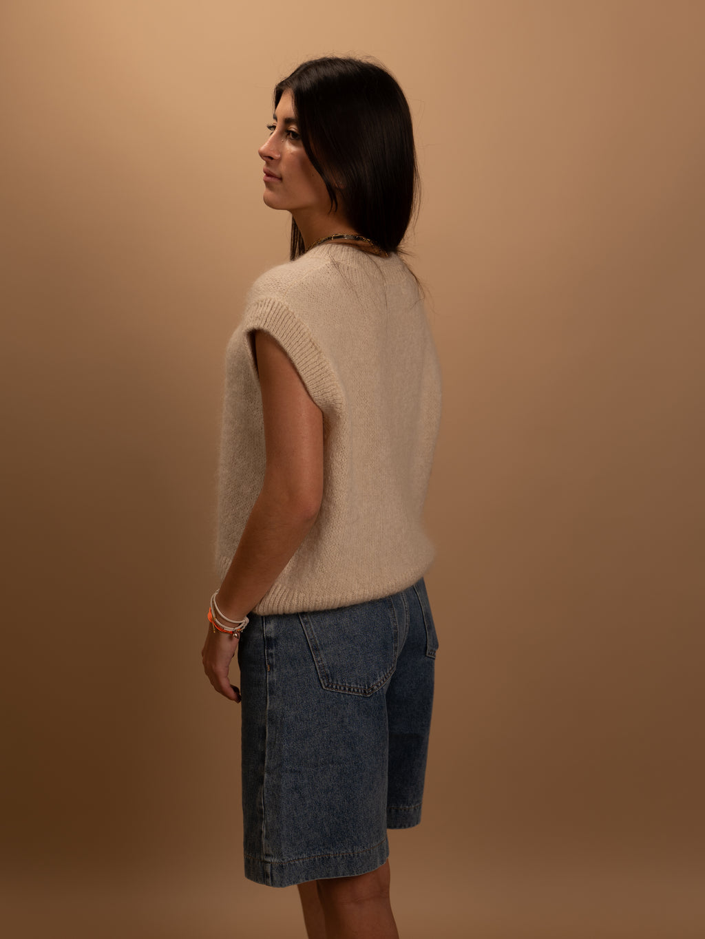 Gilet Gabriel beige