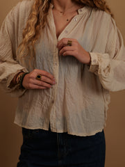 Chemise Jeanne beige
