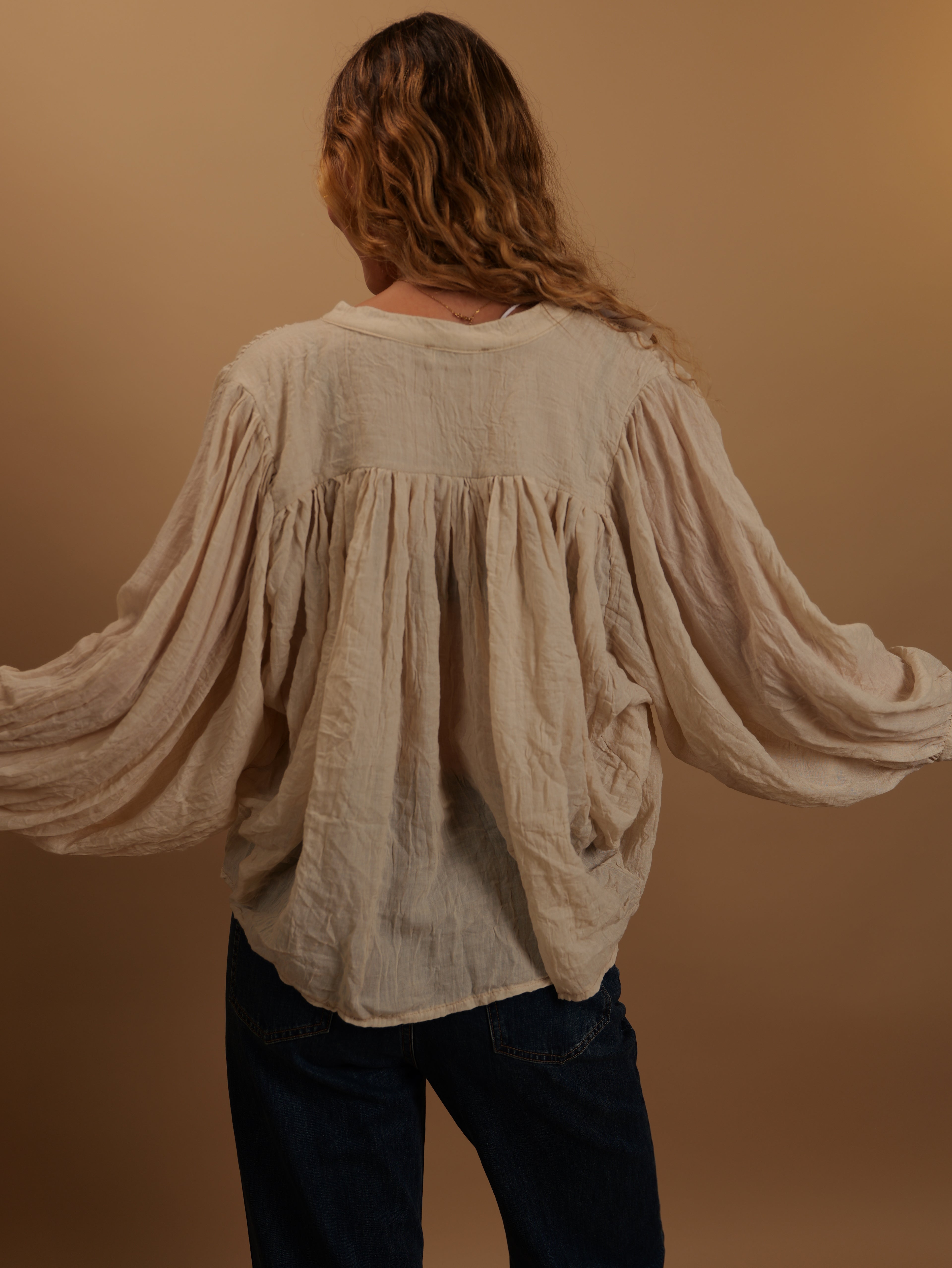 Chemise Jeanne beige