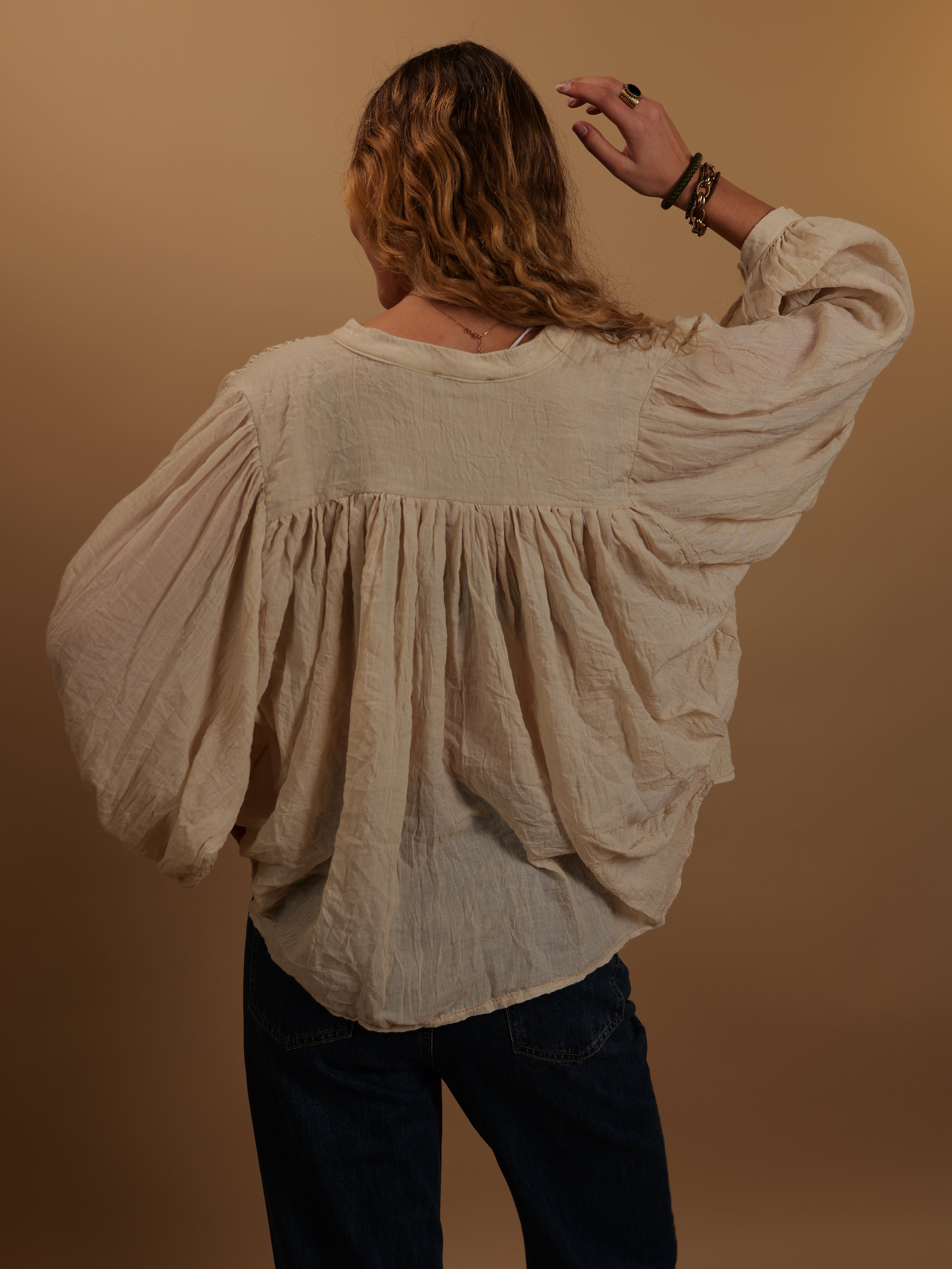 Chemise Jeanne beige