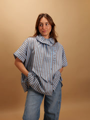 Blouse Louise bleue