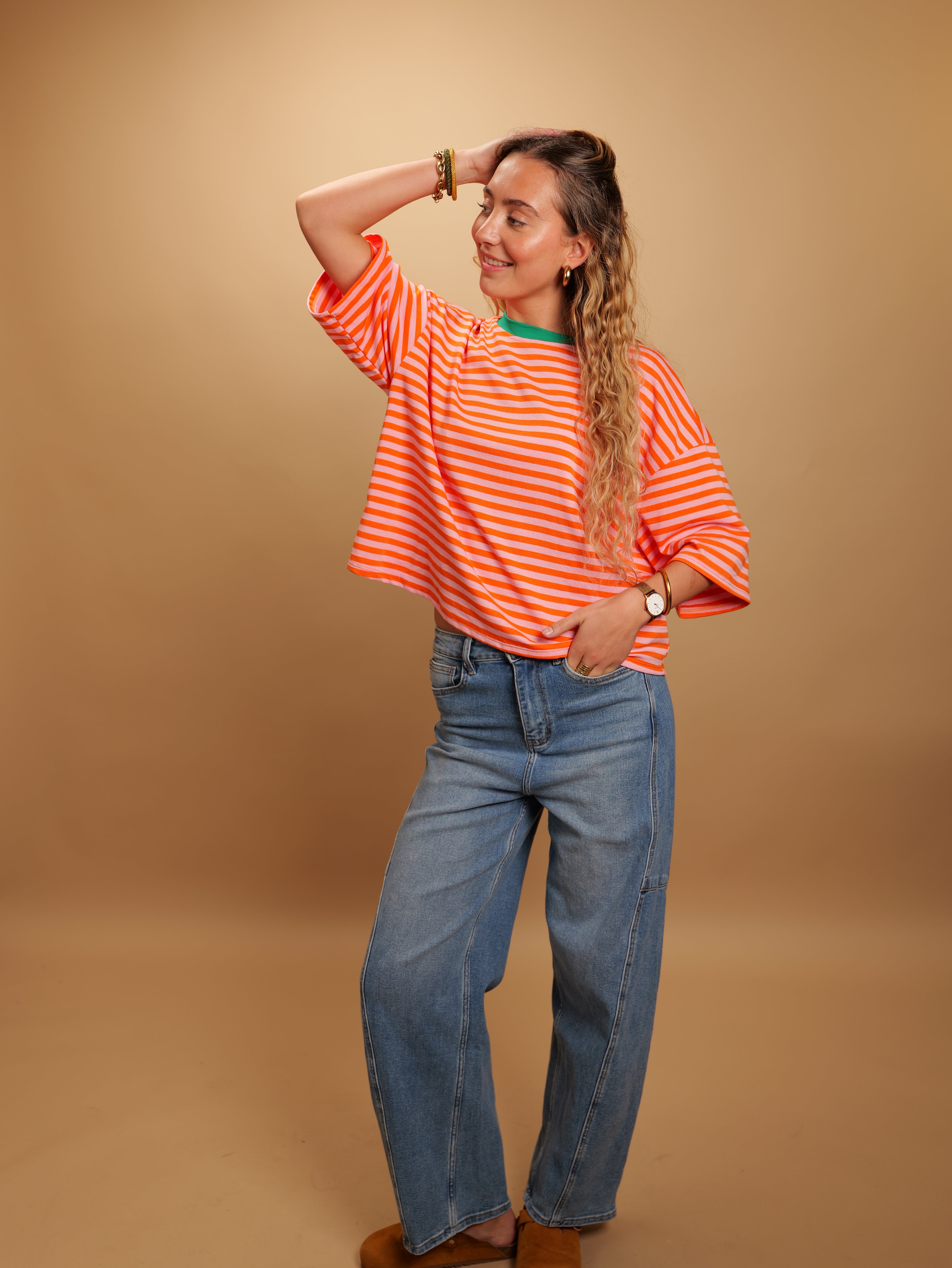 Tee-shirt Gigi corail