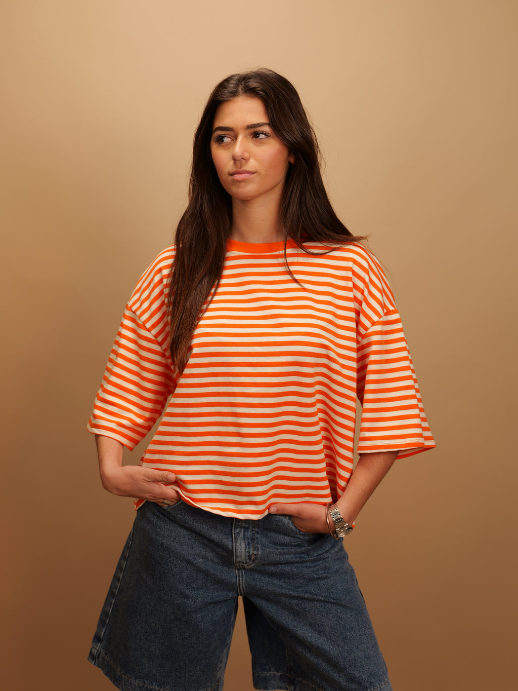 Tee-shirt Gigi orange