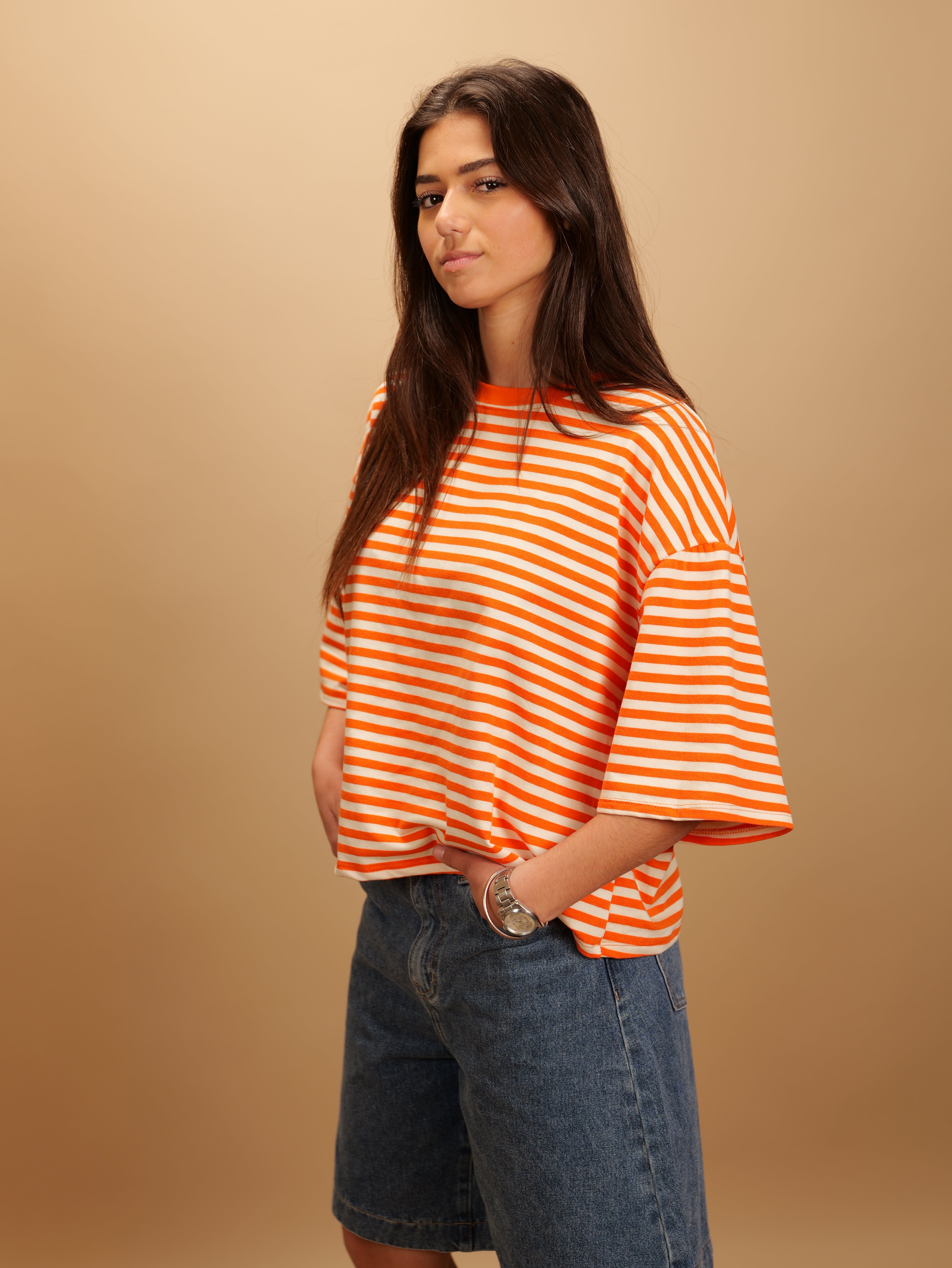 Tee-shirt Gigi orange