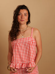 Top Sissi rouge