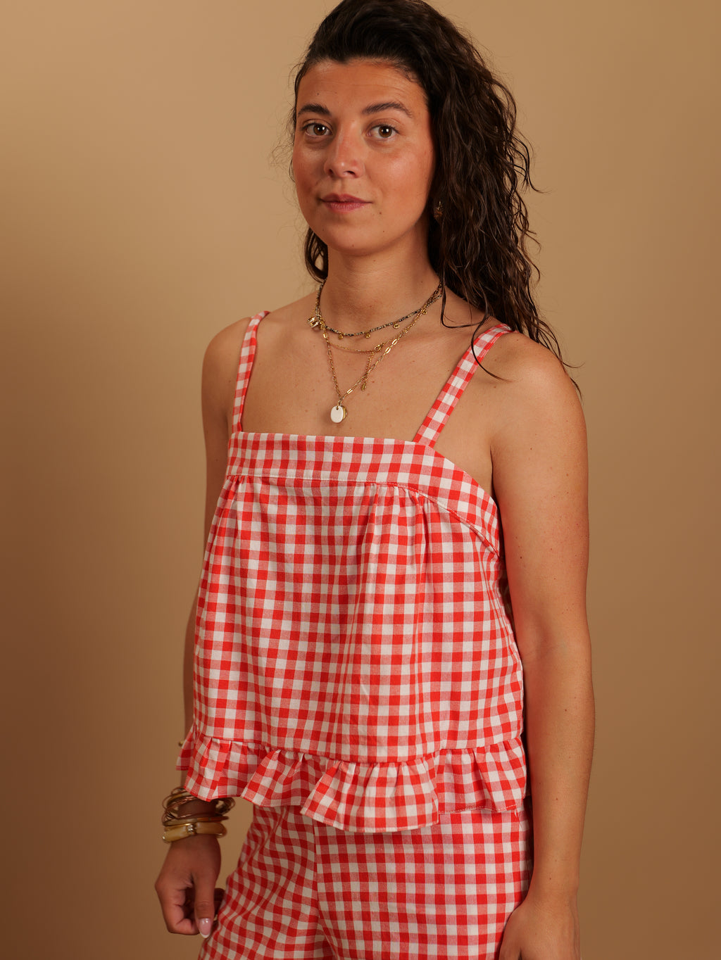 Top Sissi rouge