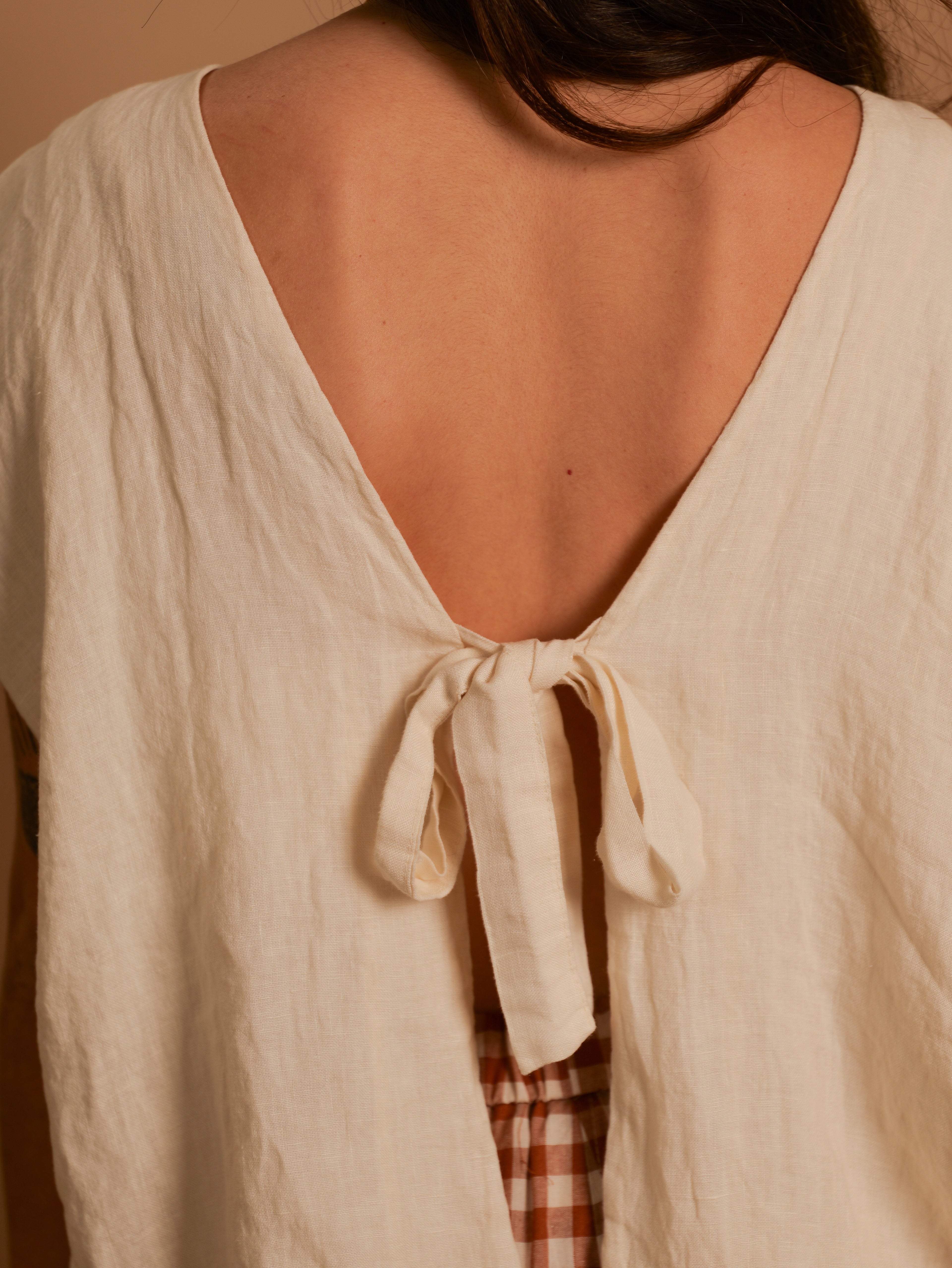 Top Angèle crème