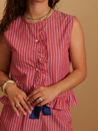 Top Mila brique