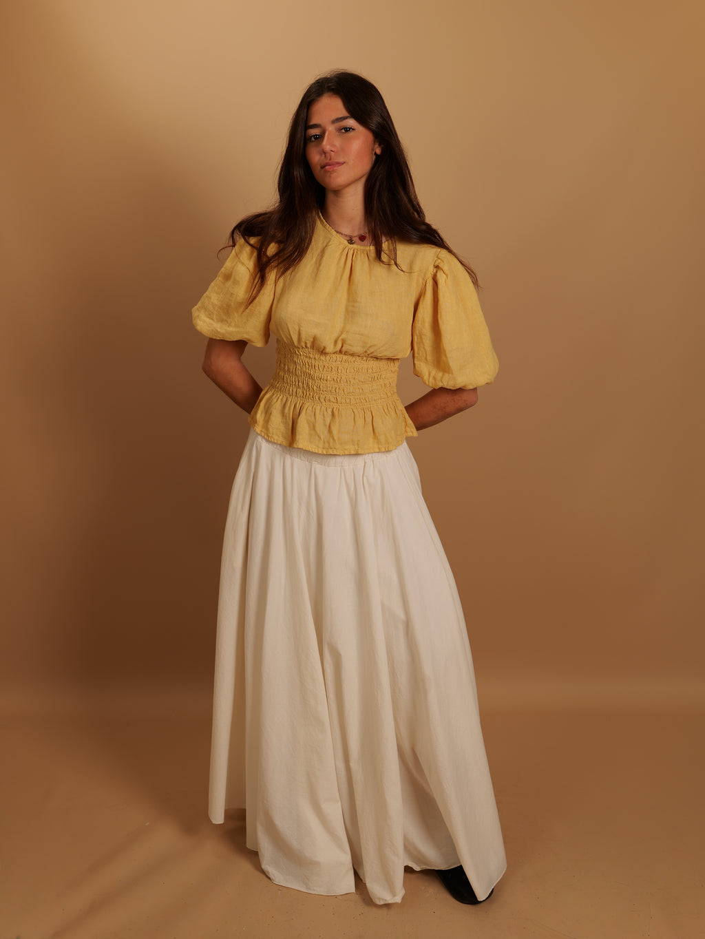 Top Garance jaune
