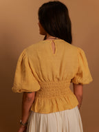 Top Garance jaune