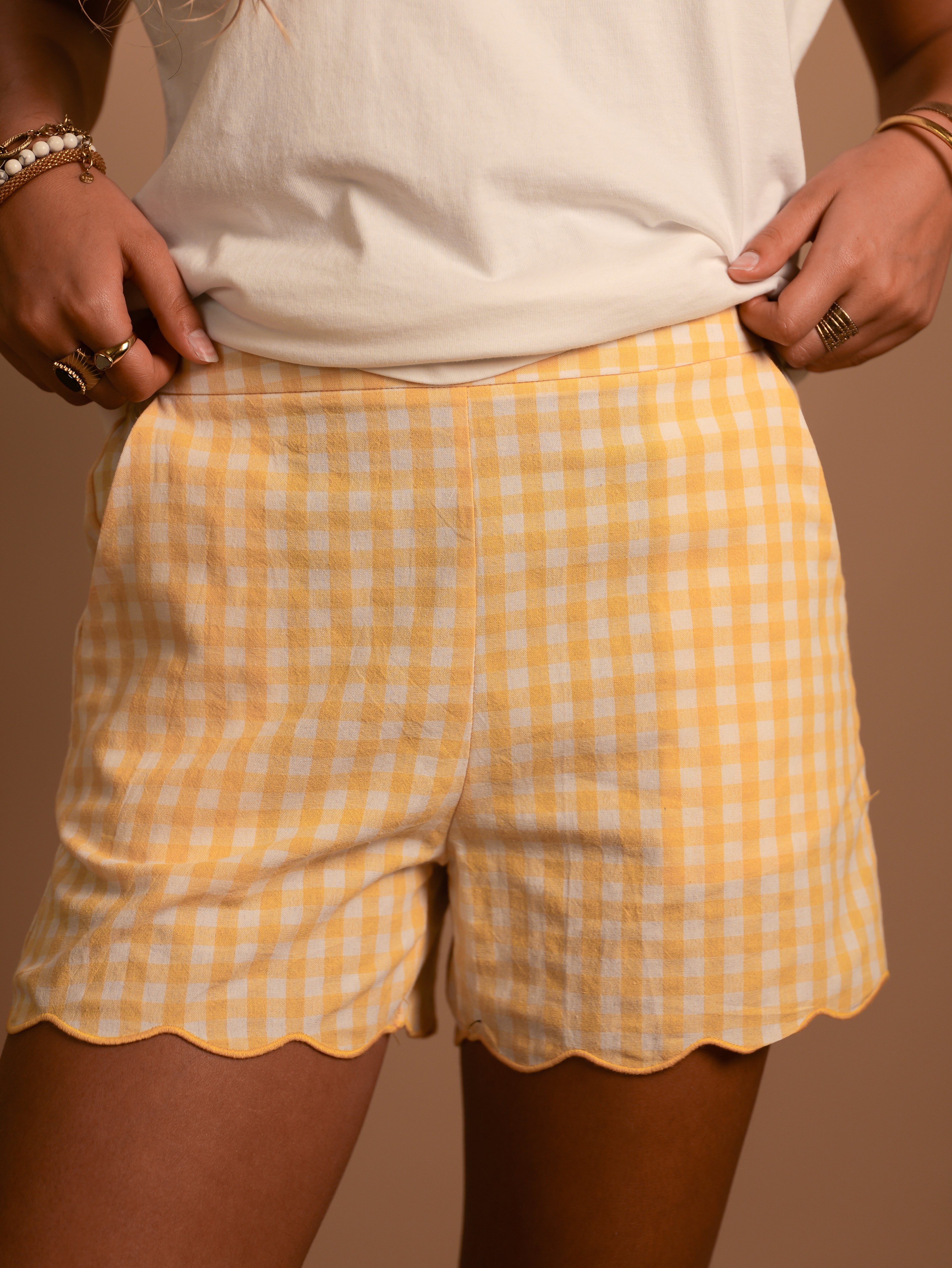 Short Sissi jaune