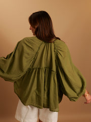 Chemise Alice verte