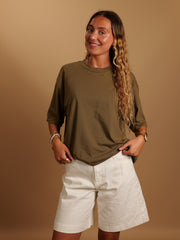 T-shirt Gina kaki