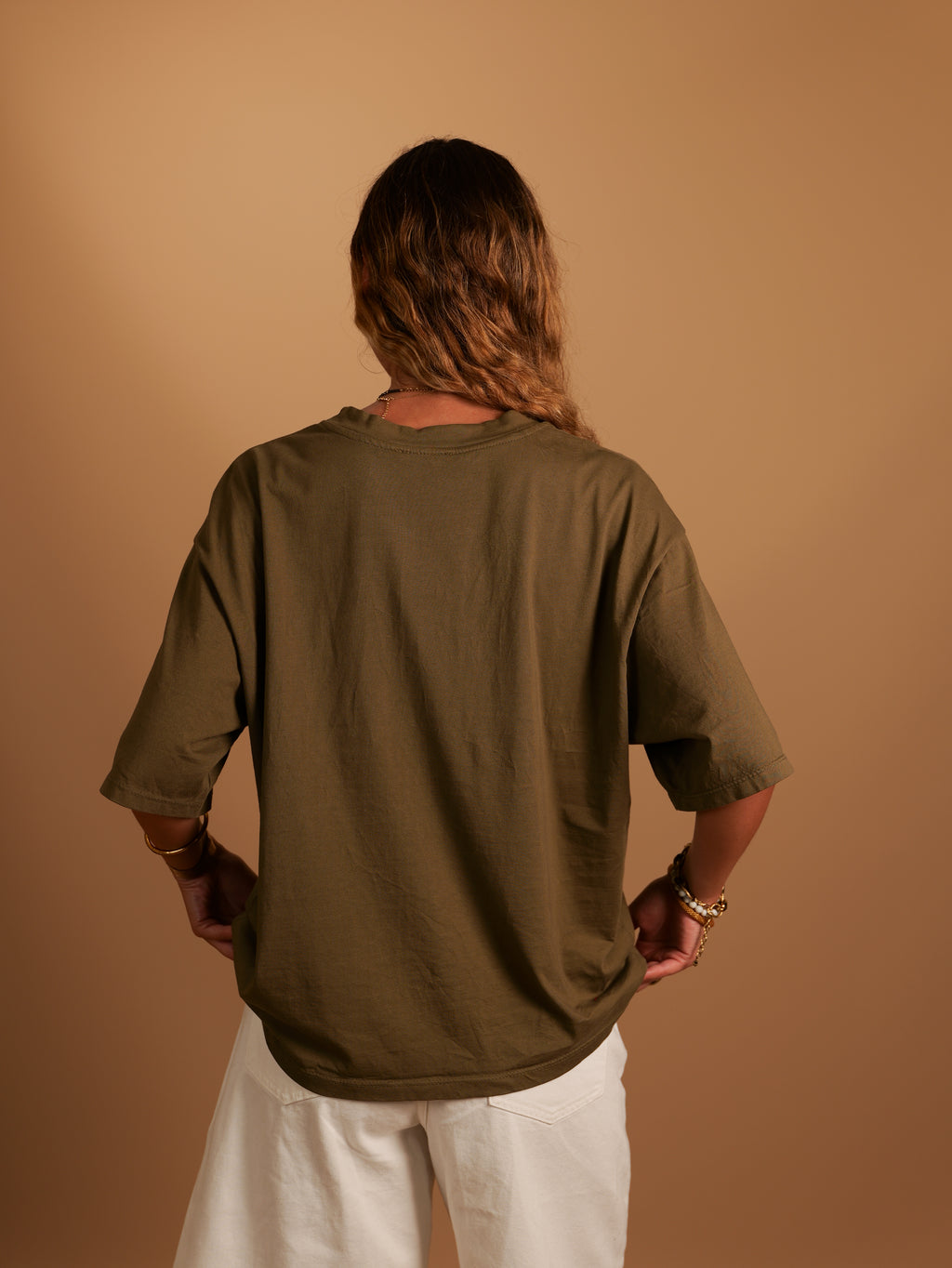 T-shirt Gina kaki