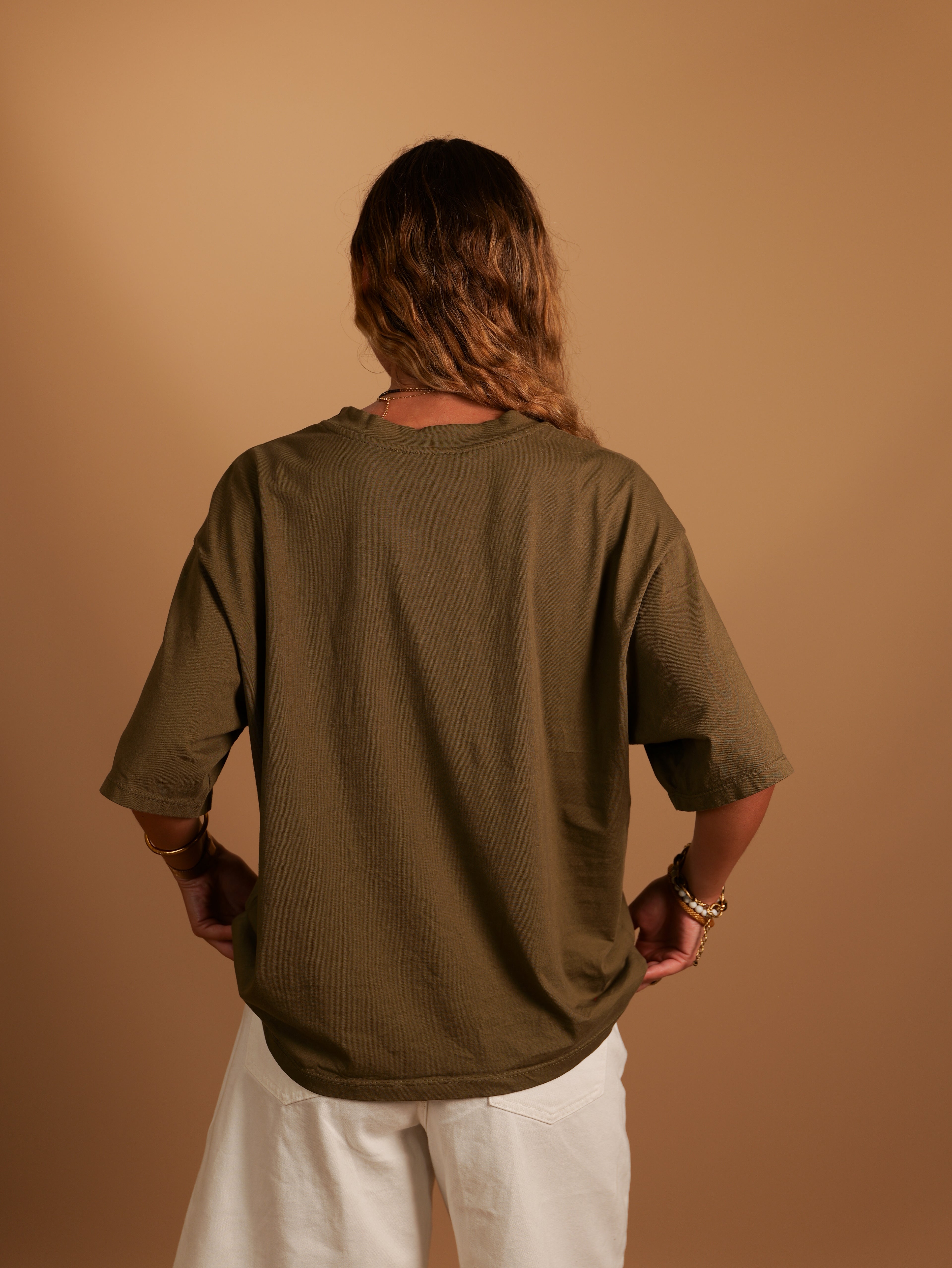 T-shirt Gina kaki