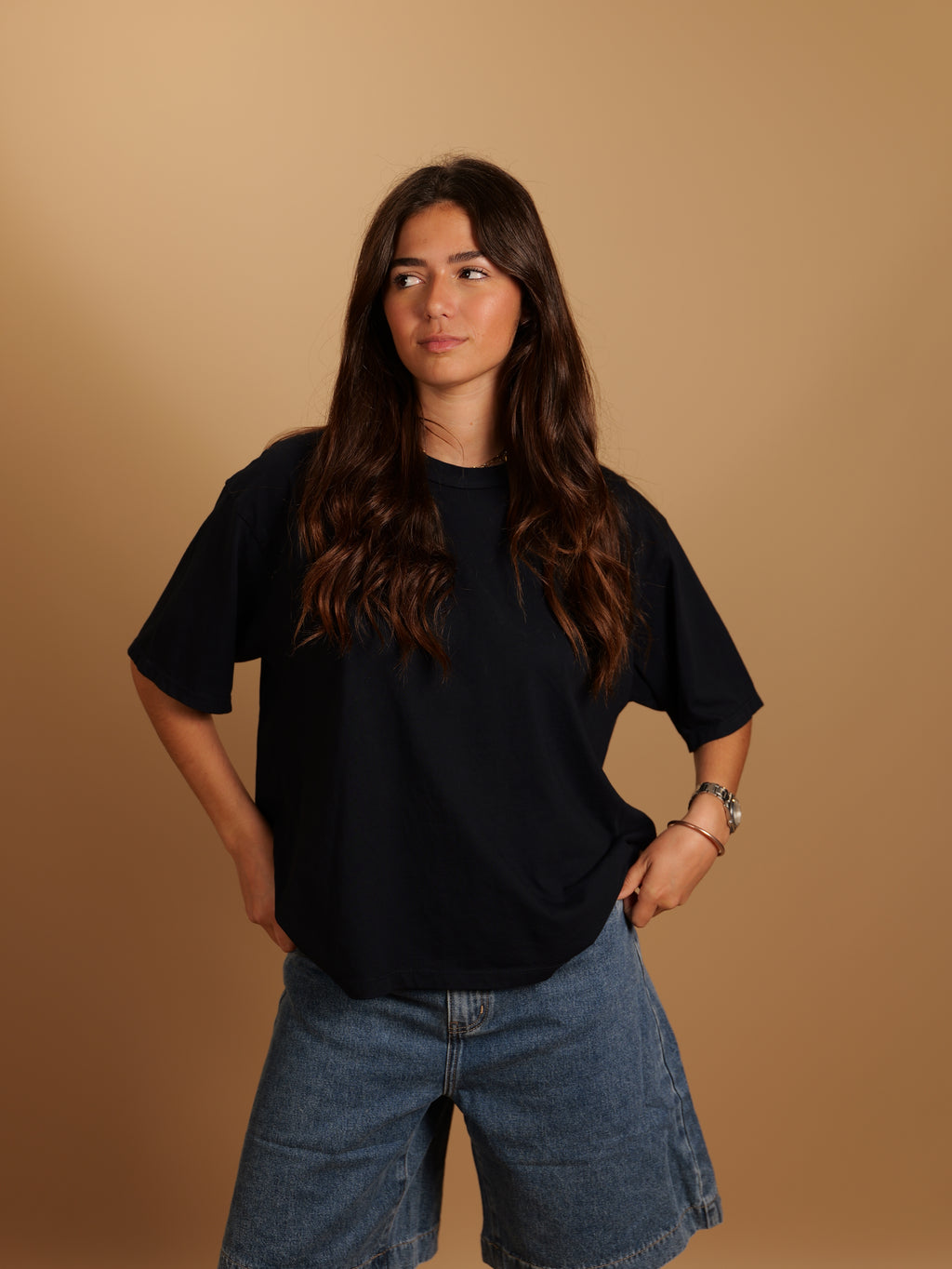 T-shirt Gina bleu marine