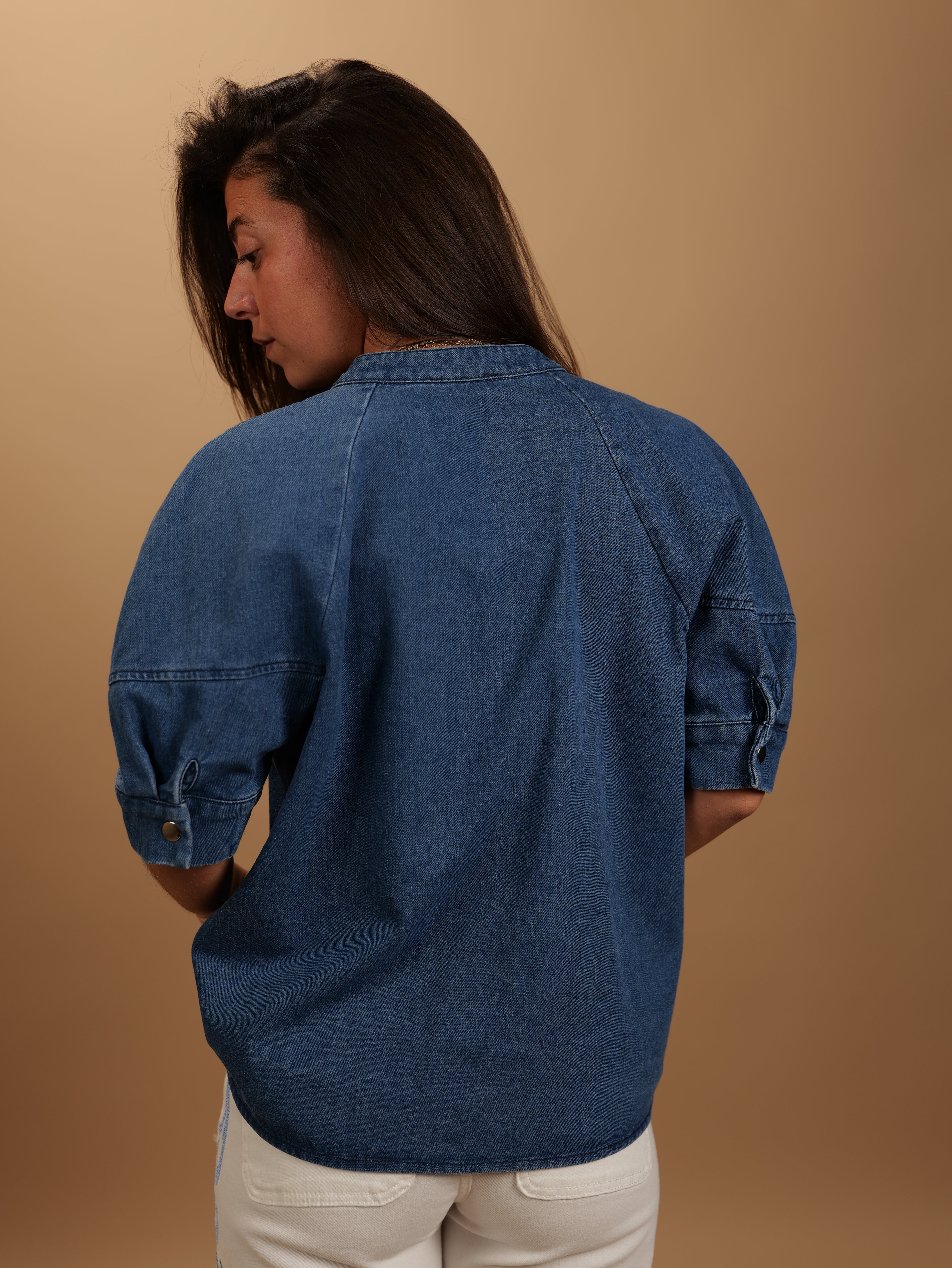 Blouse jean Mia