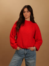Pull Filou rouge