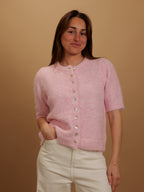 Gilet Silvia rose