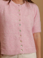 Gilet Silvia rose