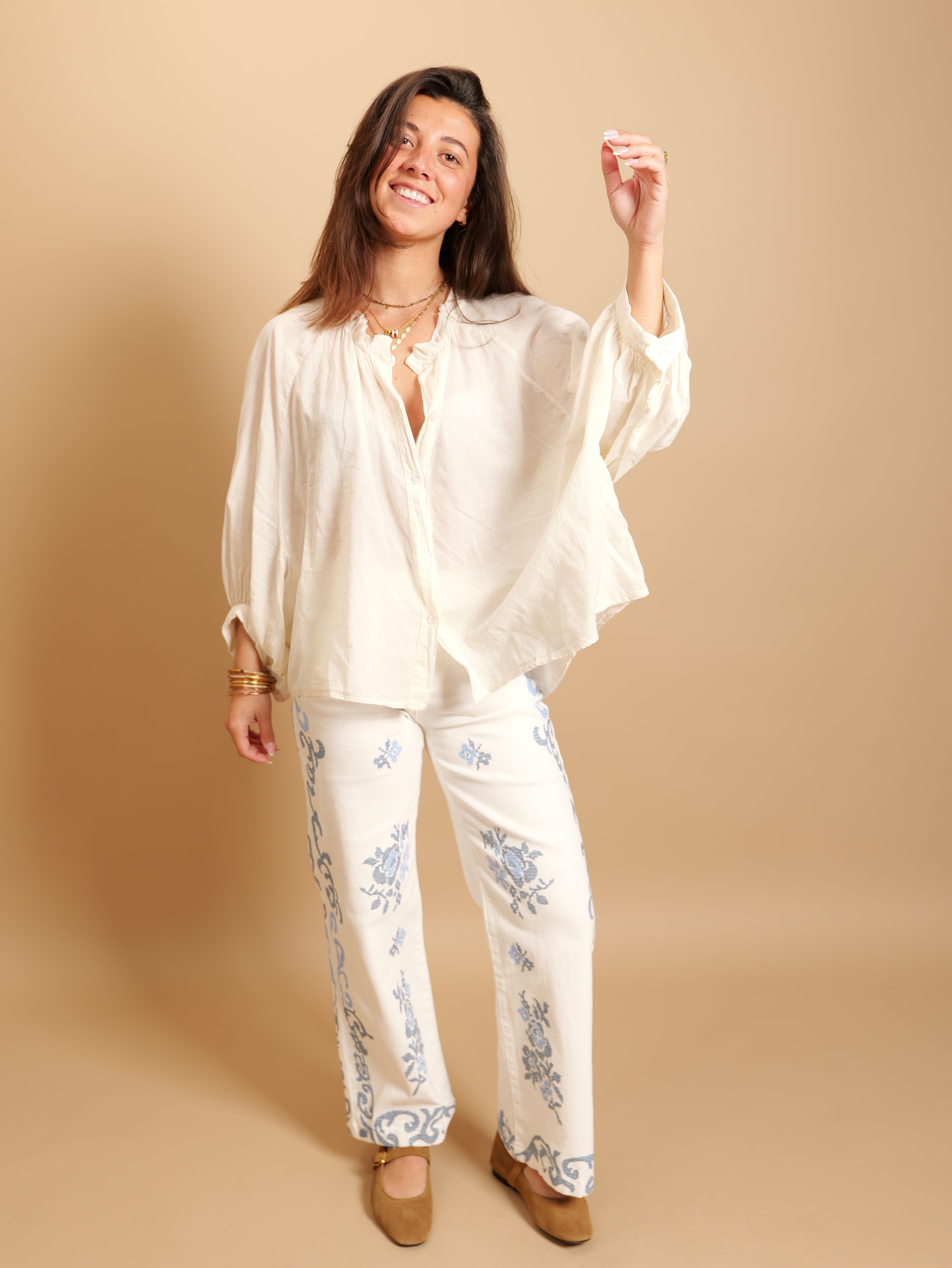 Chemise Alice écrue