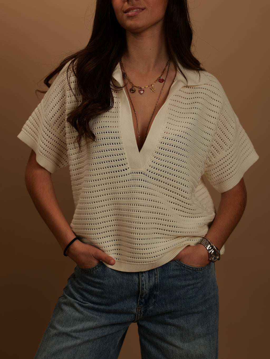 Pull crochet Eira