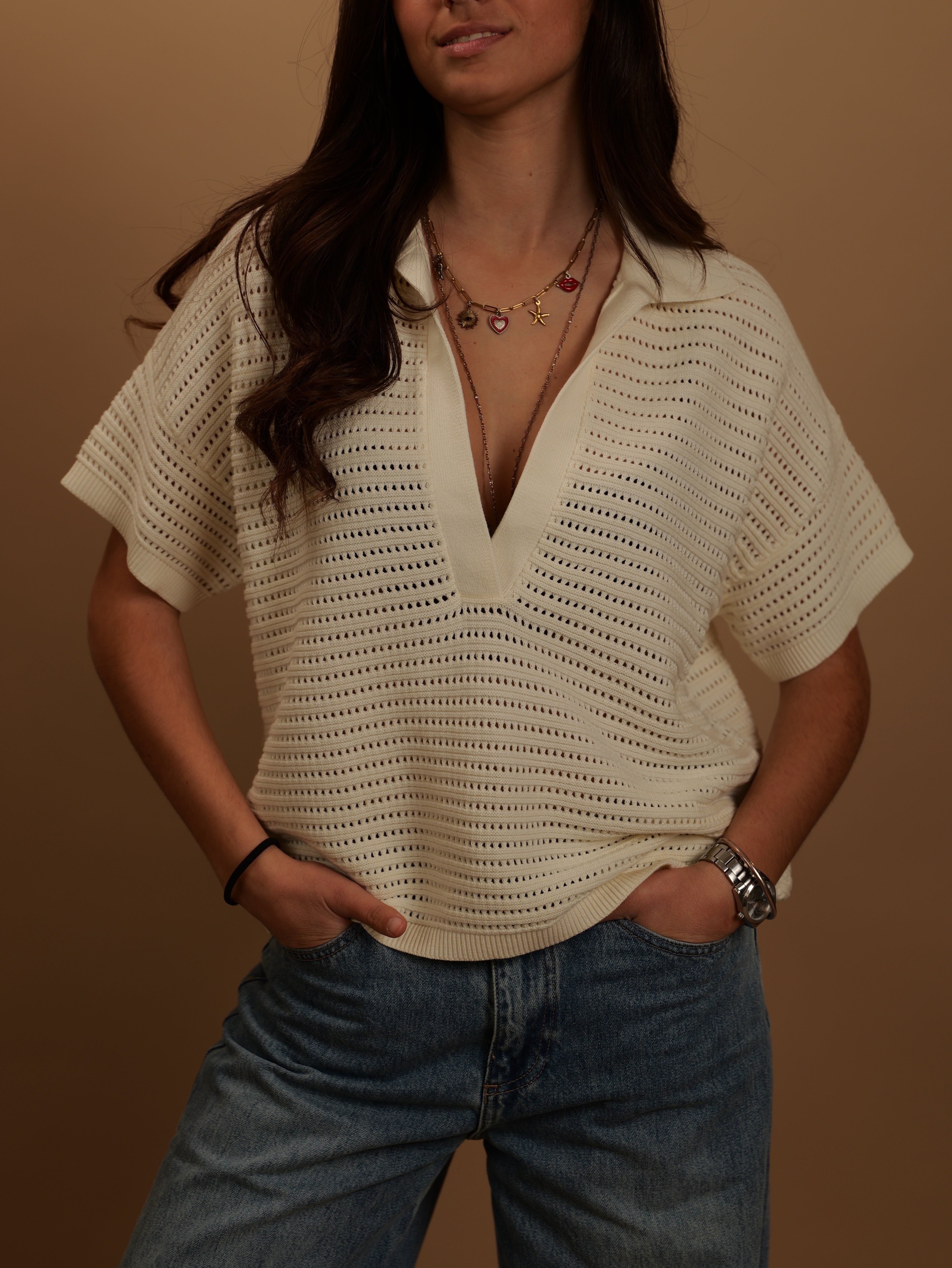 Pull crochet Eira