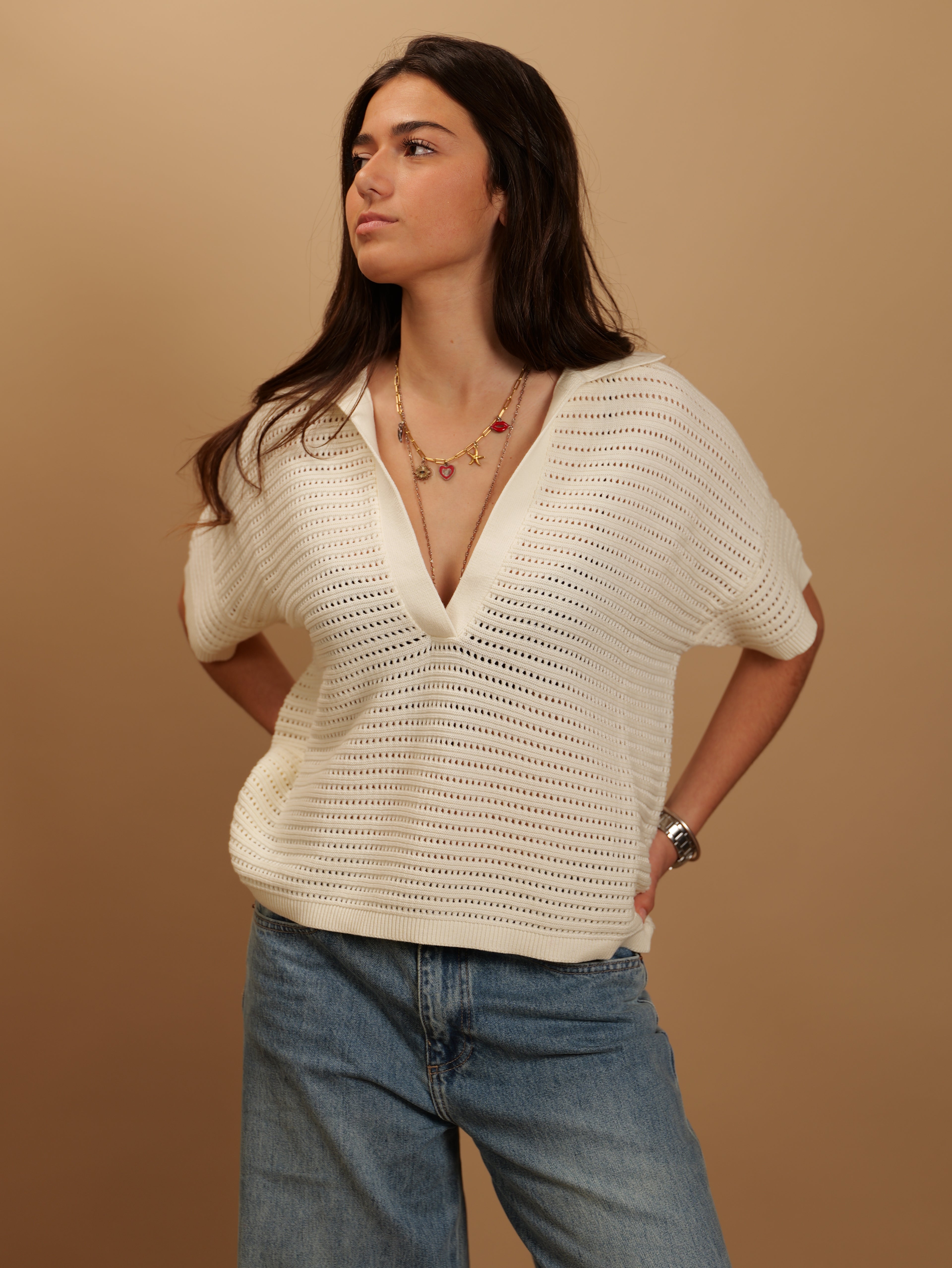 Pull crochet Eira