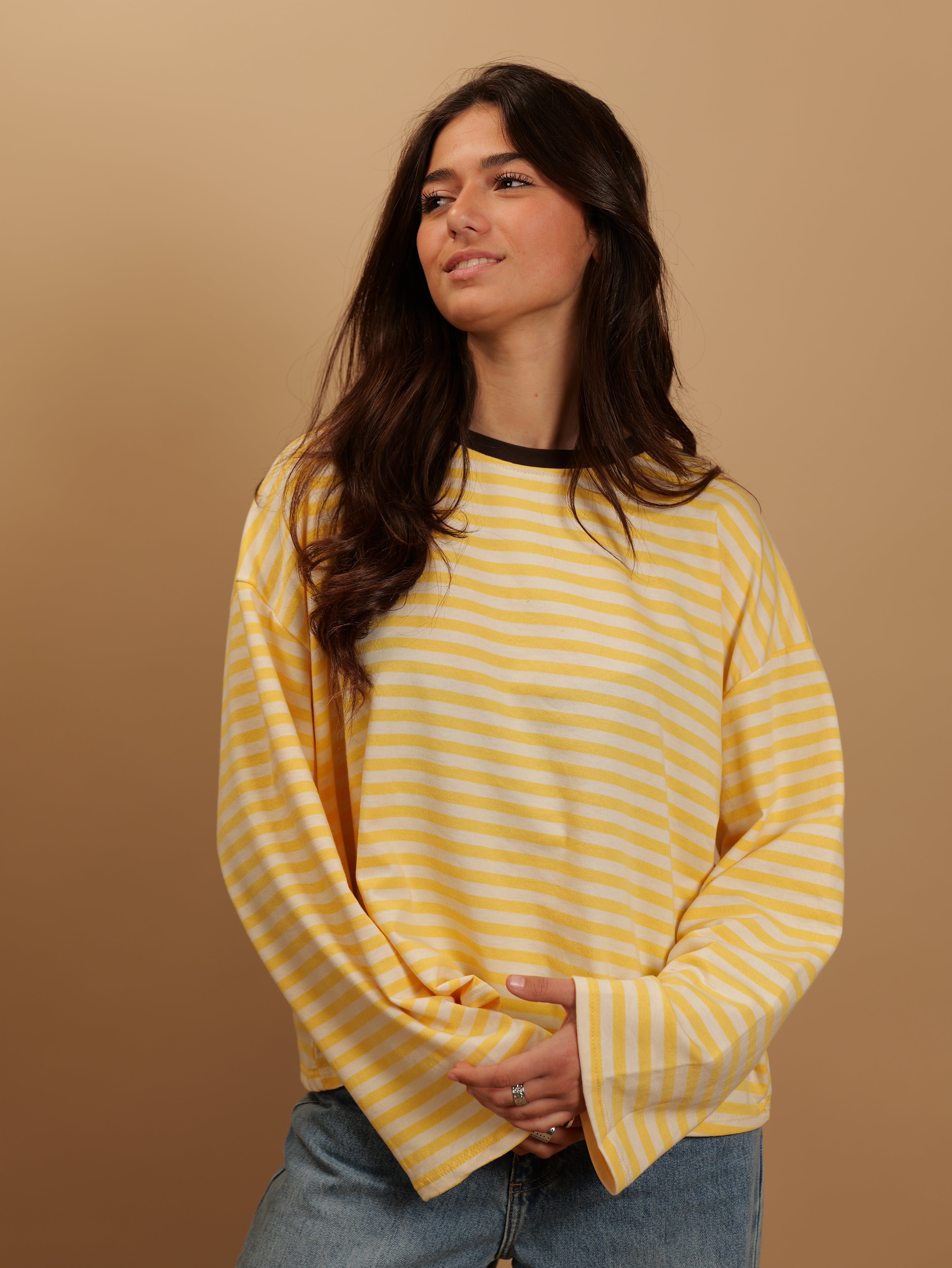 Top Gigi jaune