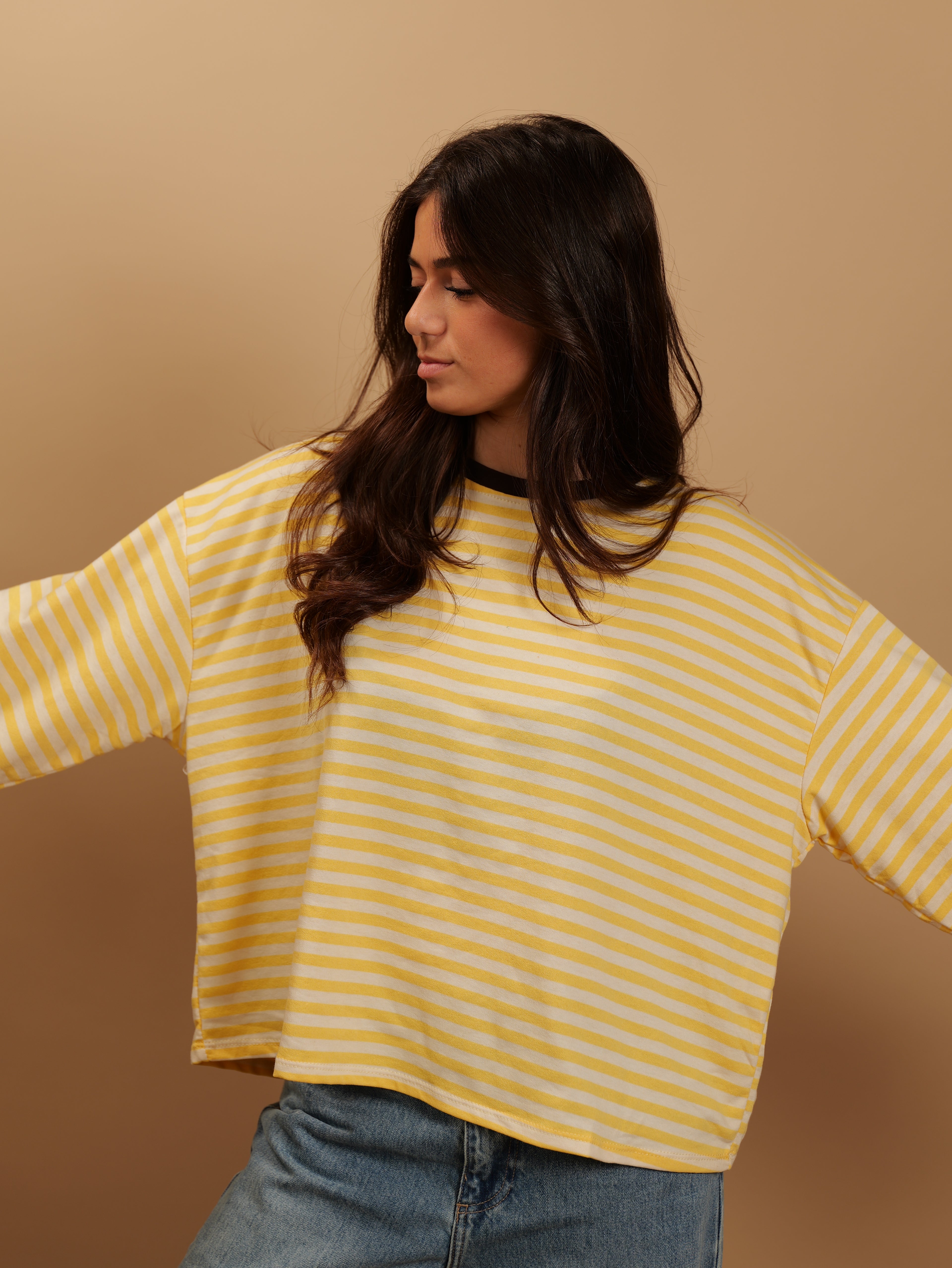 Top Gigi jaune