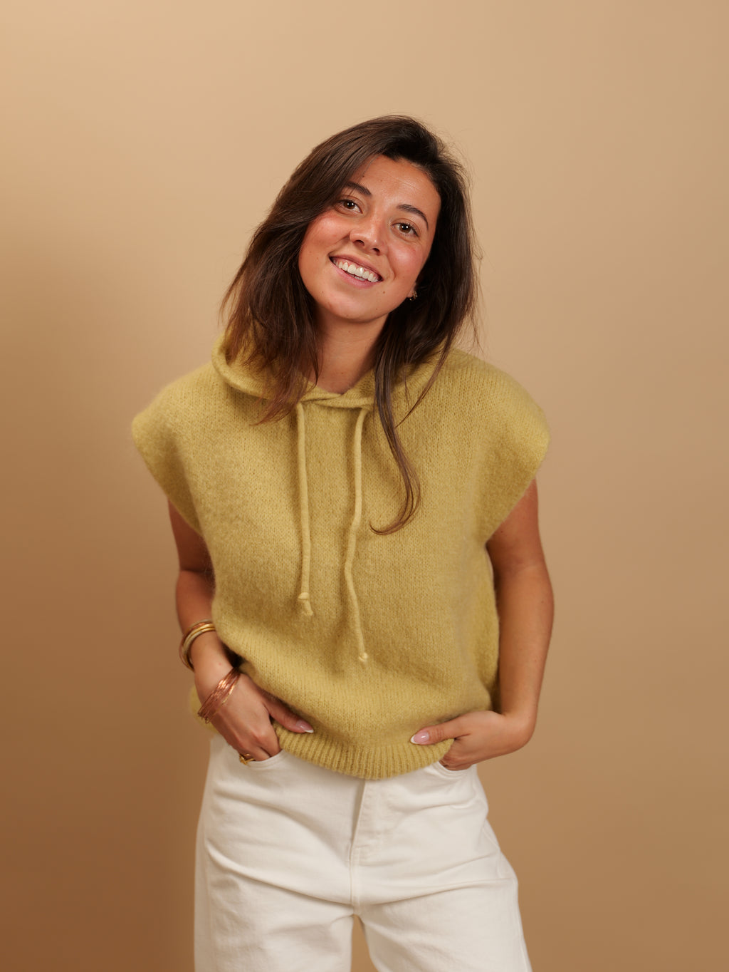 Pull sans manches Agathe
