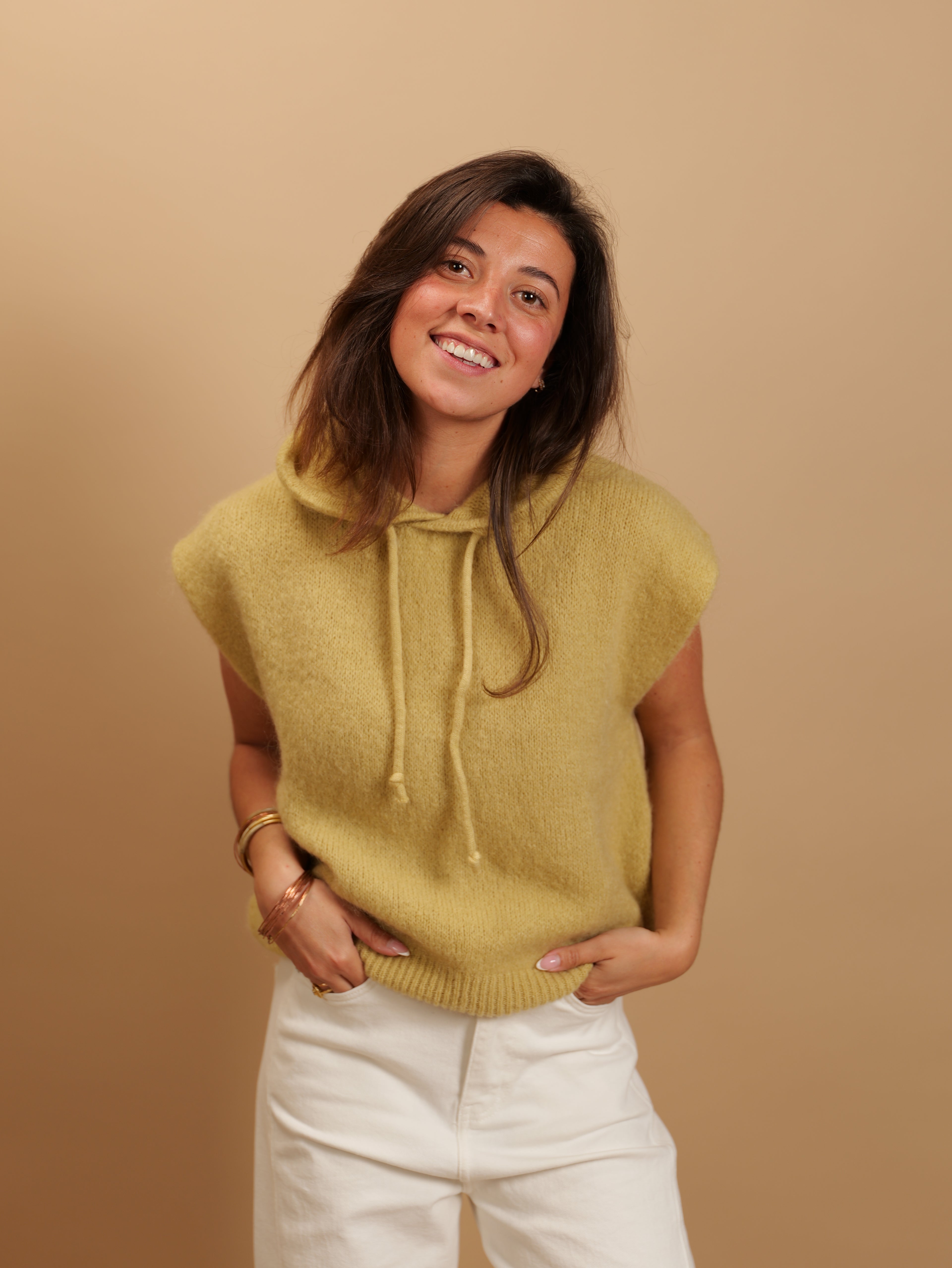Pull sans manches Agathe