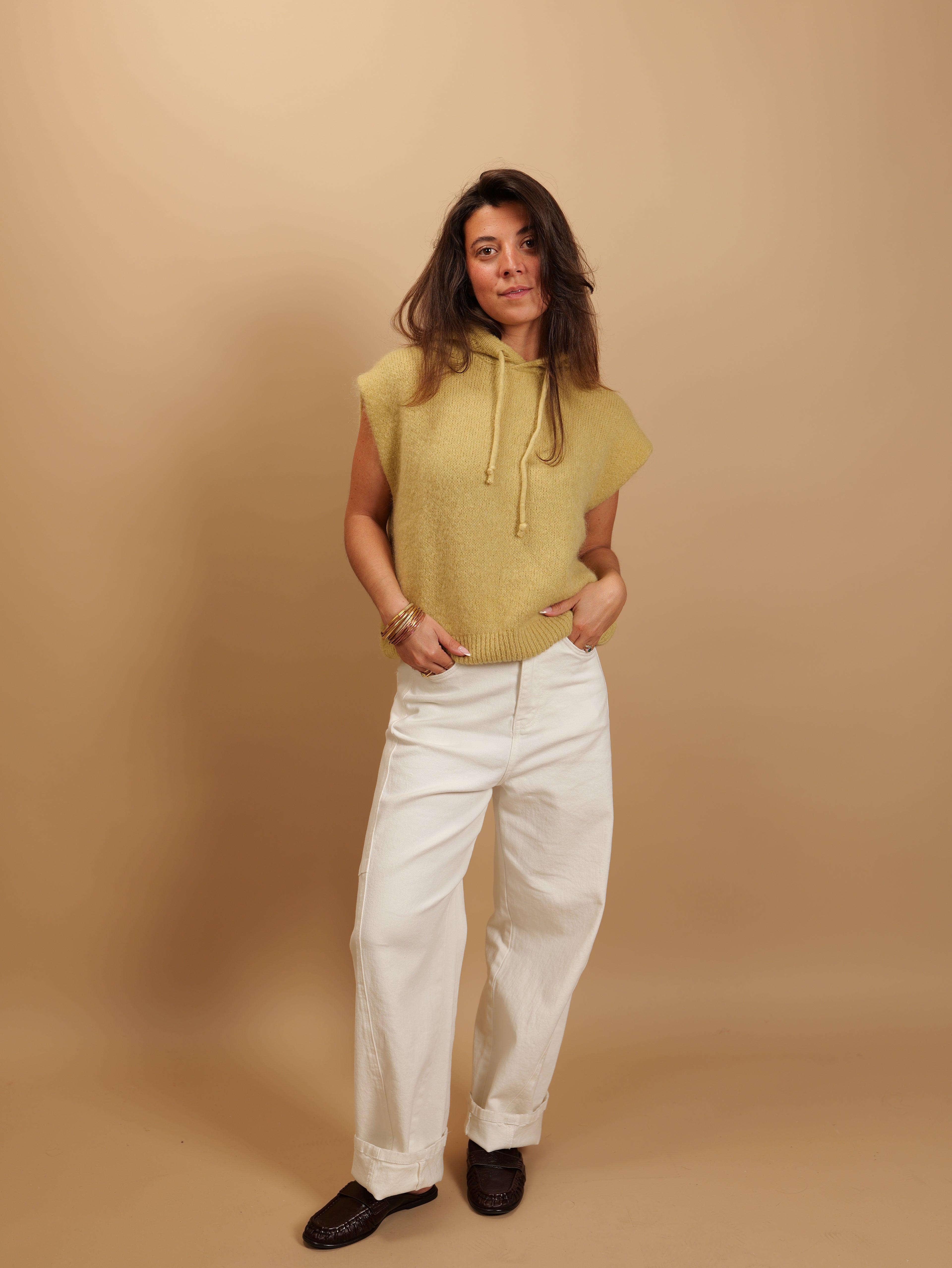 Pull sans manches Agathe