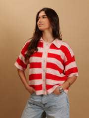 Gilet rayé Lola