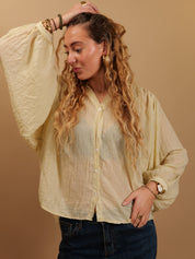 Chemise Jeanne anis