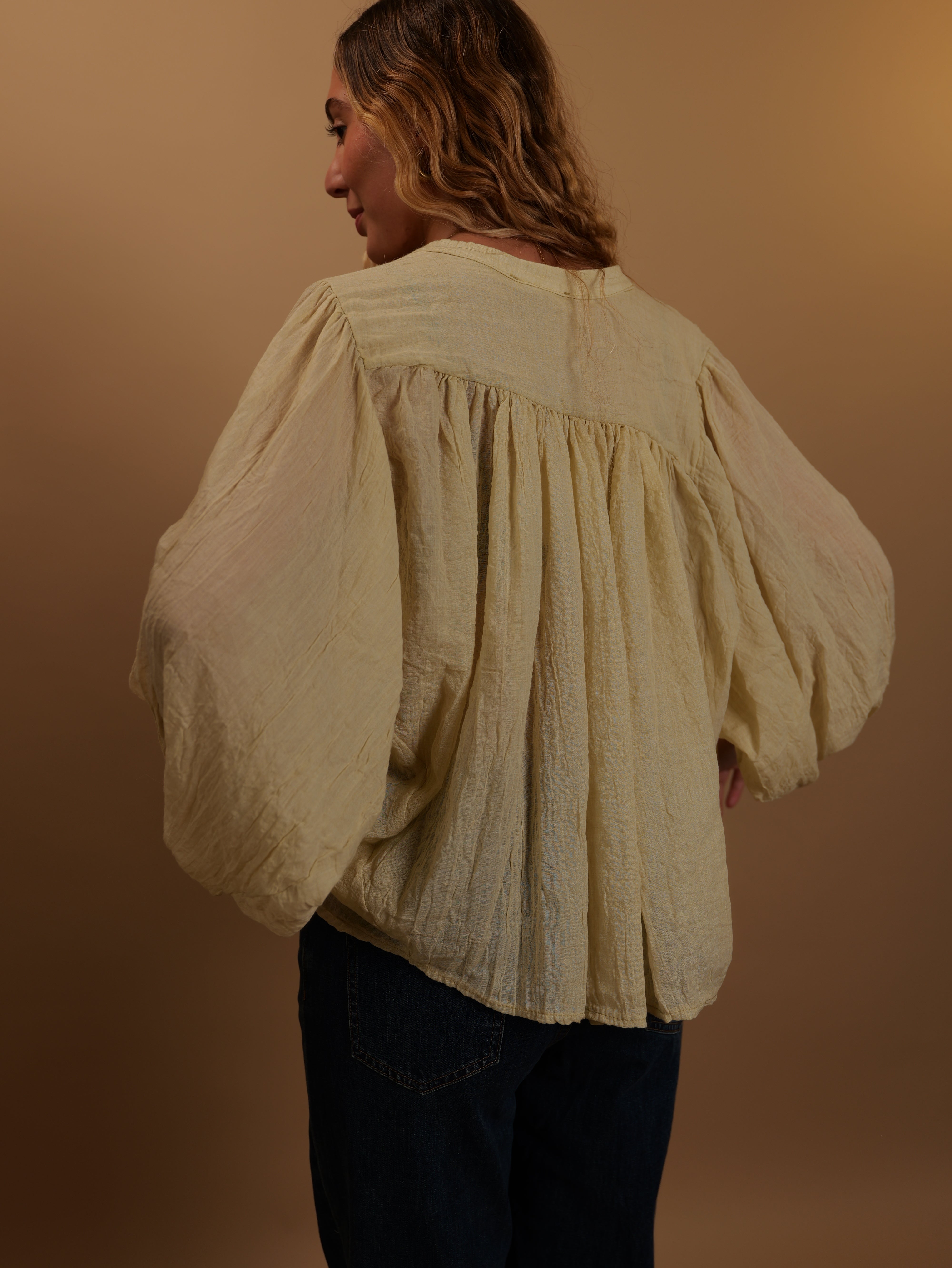 Chemise Jeanne anis