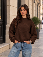 Pull Filou marron