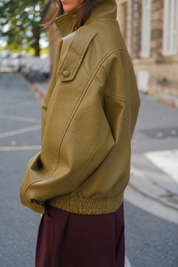 Veste Claire vert olive