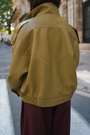 Veste Claire vert olive